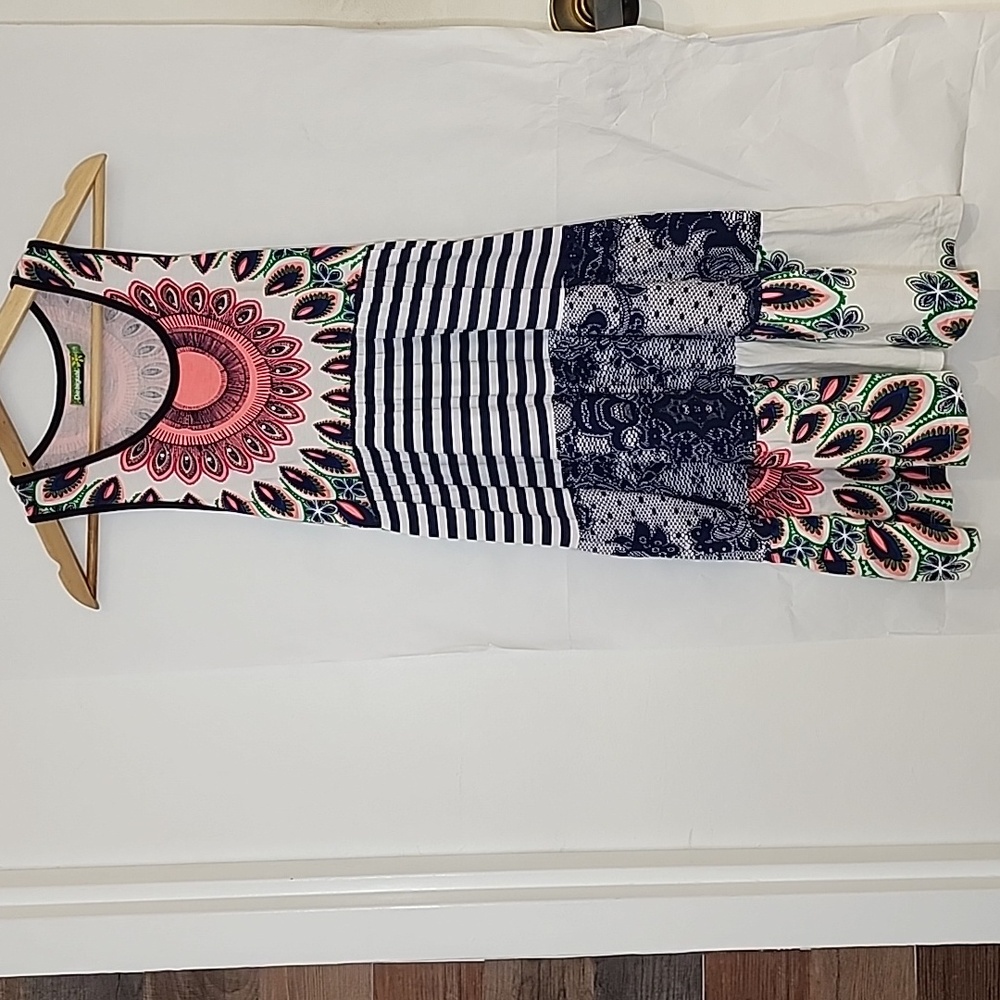 Desigual Girl's Racerback Cotton Sundress size‎ 12/13